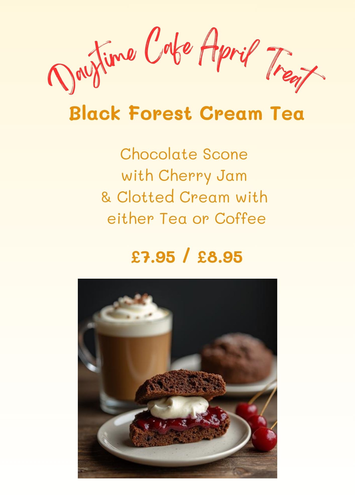 Black Forest Cream Tea