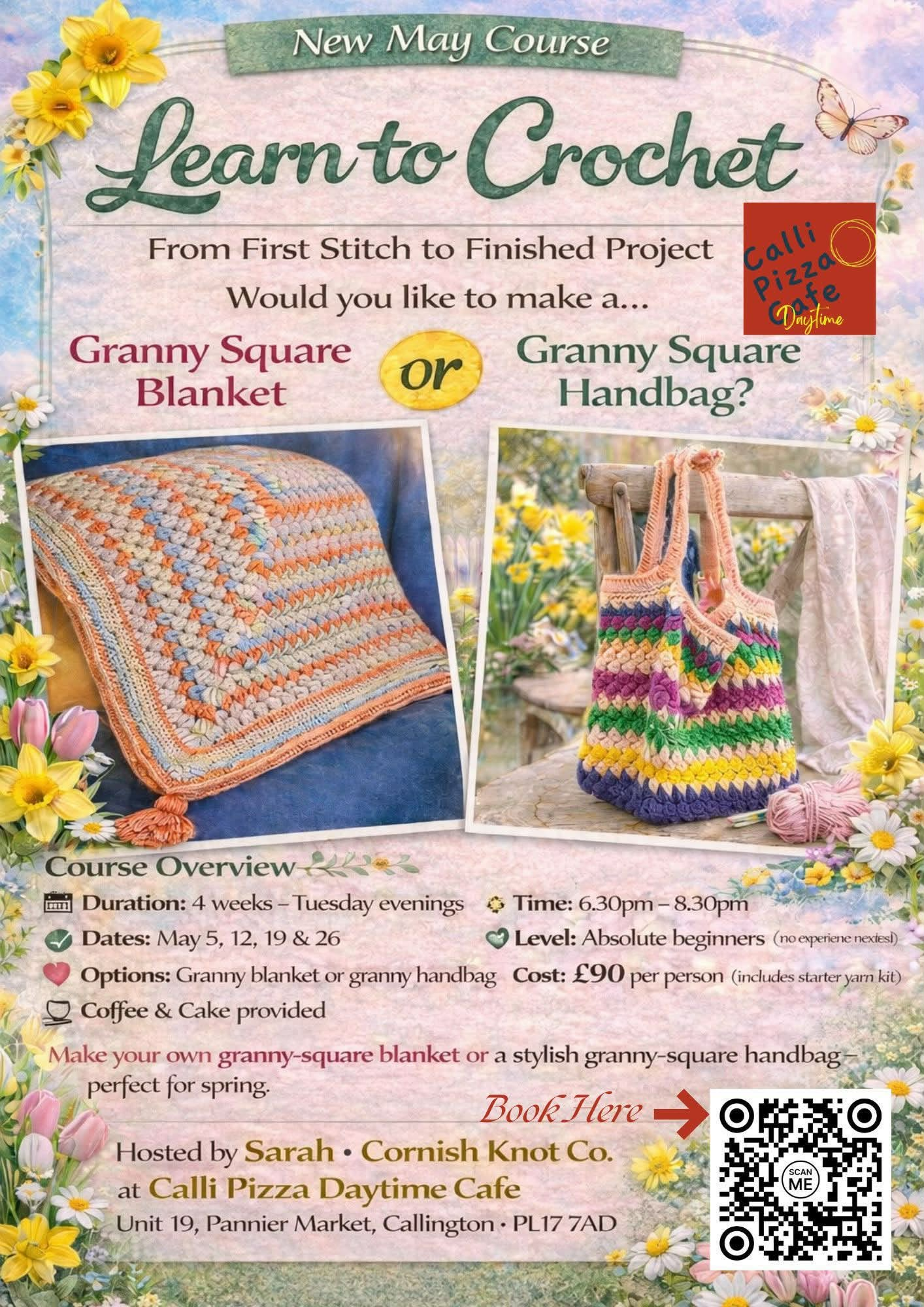 Learn to crochet - May courses