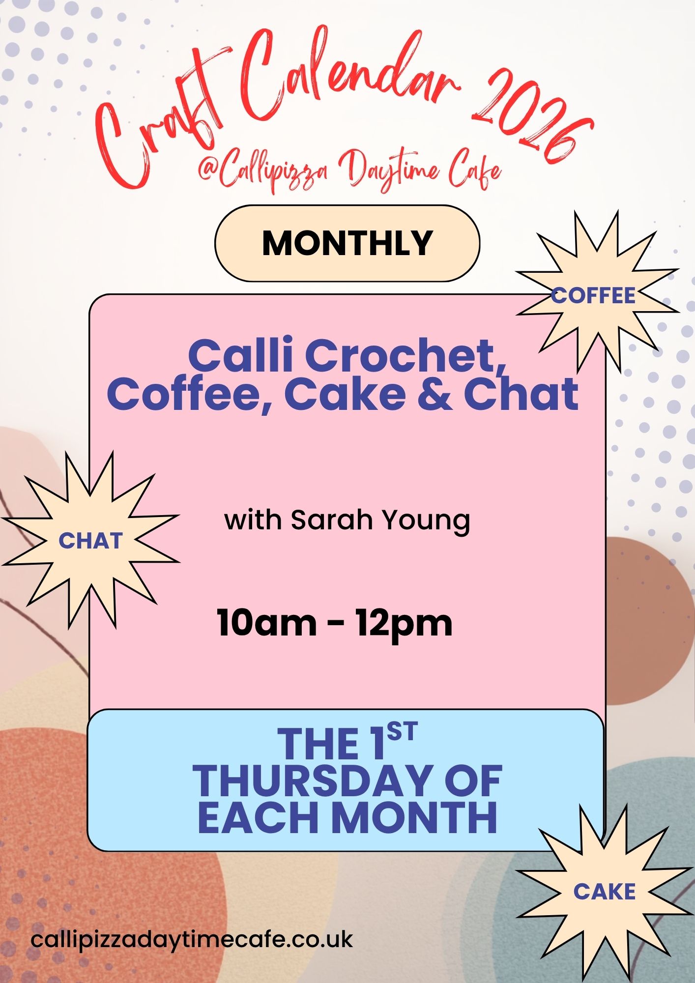 April Craft Calendar