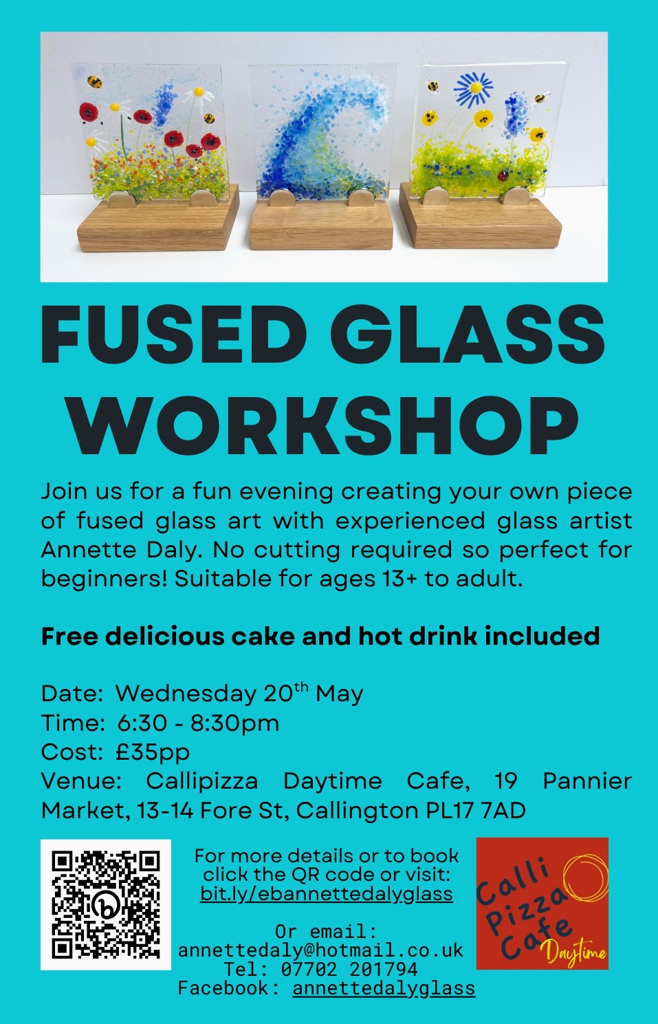 Fused Glass Workshop 20th May 2026