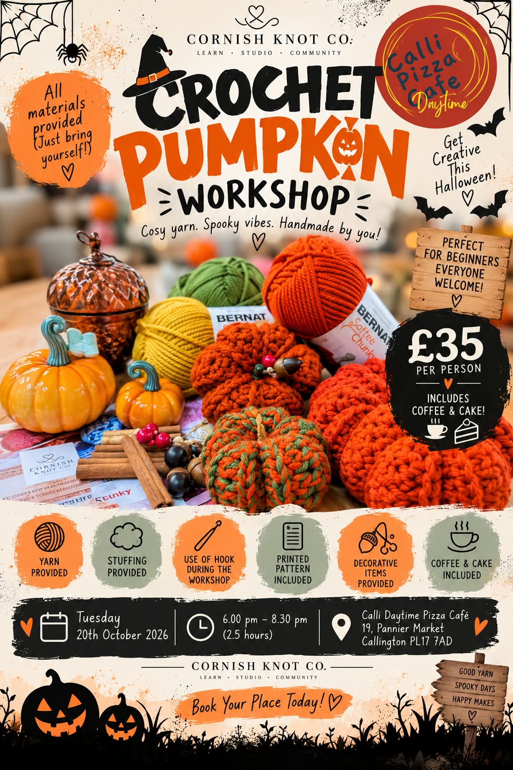 Pumpkin Crochet Workshop